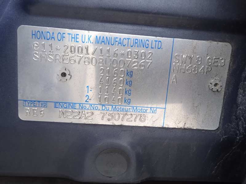 honda cr-v (re) del año 2008