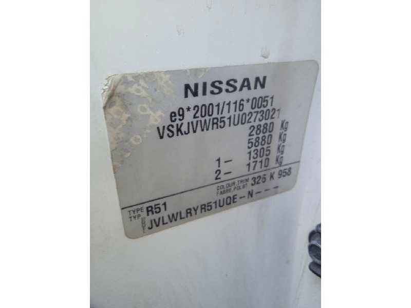 nissan pathfinder (r51) del año 2008