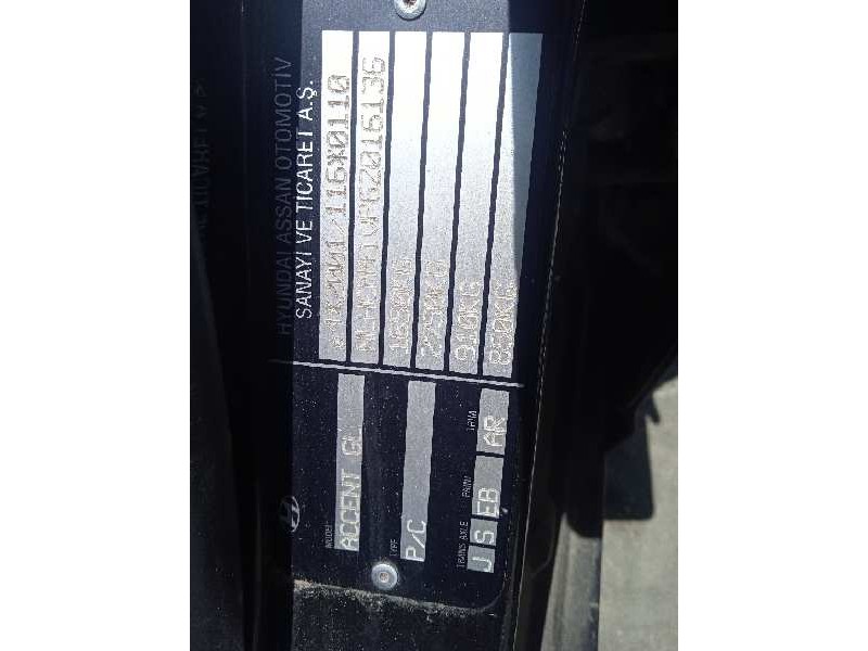 hyundai accent (mc) del año 2006