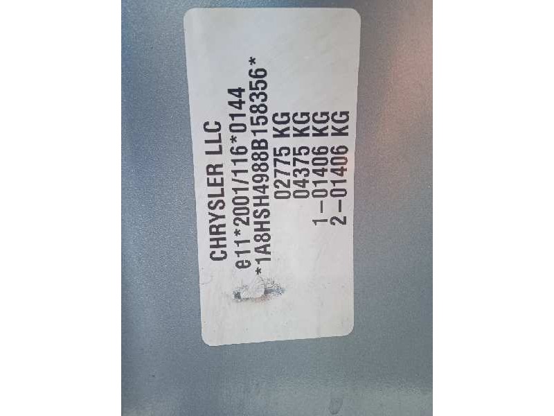 chrysler grand voyager del año 2009