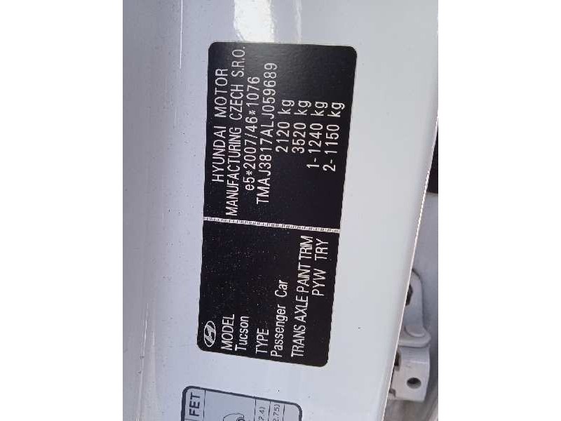 hyundai tucson del año 2020