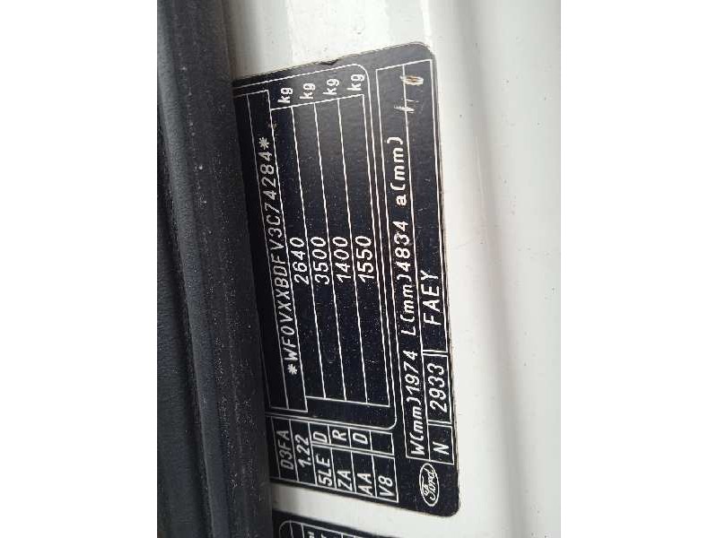 ford transit mod. 2000 combi del año 2003