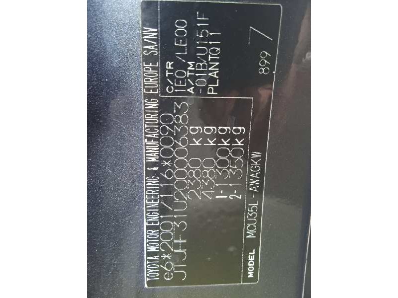 lexus rx 300(mcu35) del año 2003