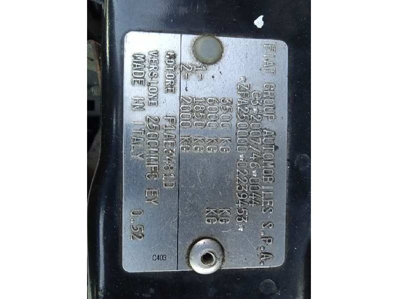 fiat ducato caja cerrada 33, techo elevado (06.2006) del año 2012