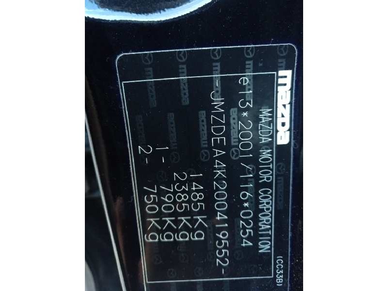 mazda 2 lim. (de) del año 2011