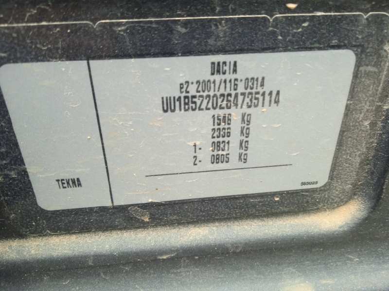 dacia sandero del año 2020