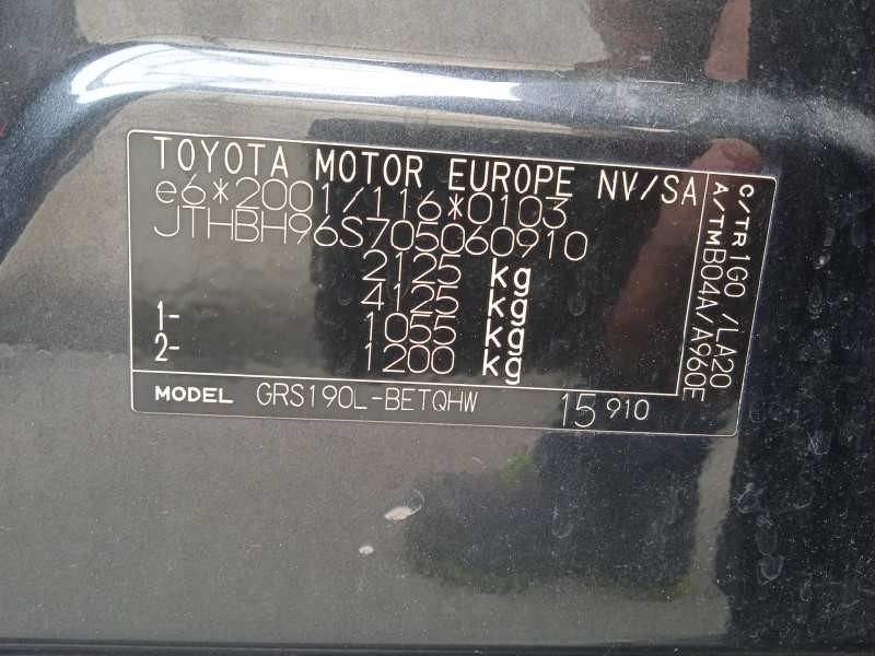 toyota lexus gs (gs/us/ws19) del año 2008