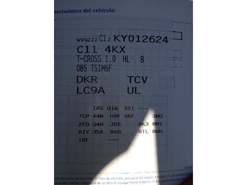 volkswagen t-cross del año 2019