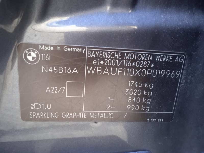 bmw serie 1 berlina (e81/e87) del año 2007