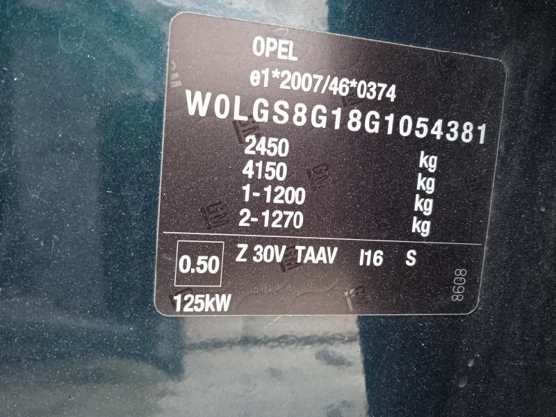 opel insignia sports tourer del año 2016