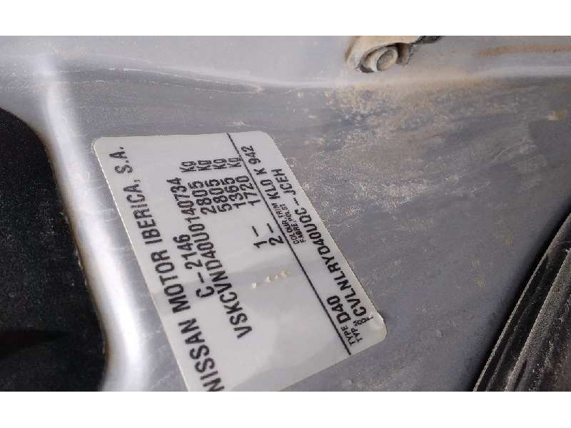 nissan navara pick-up (d40m) del año 2006