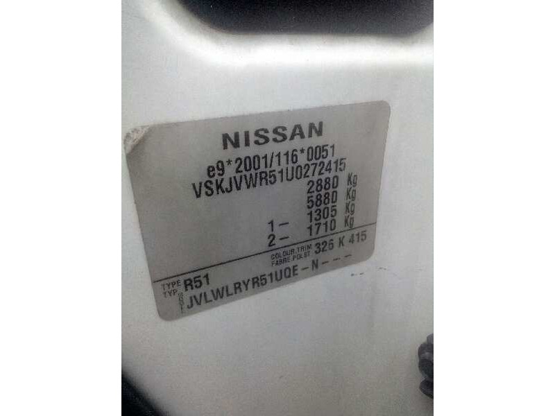 nissan pathfinder (r51) del año 2008