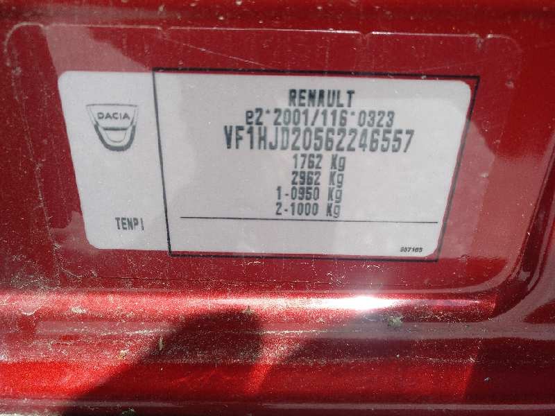 dacia duster ii del año 2019