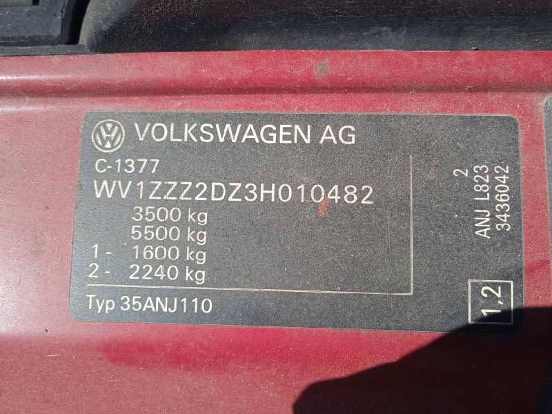 volkswagen lt caja cerrada / combi (mod. 1997) del año 2002