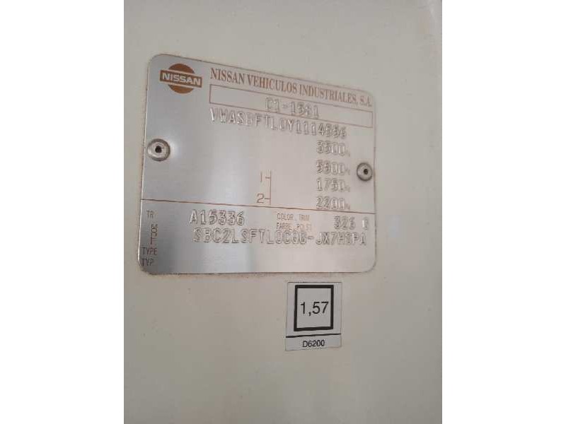 nissan cabstar del año 2000