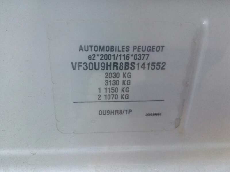 peugeot 3008 del año 2011