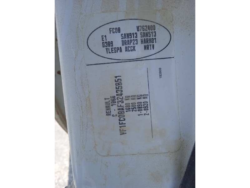 renault kangoo (f/kc0) del año 2005