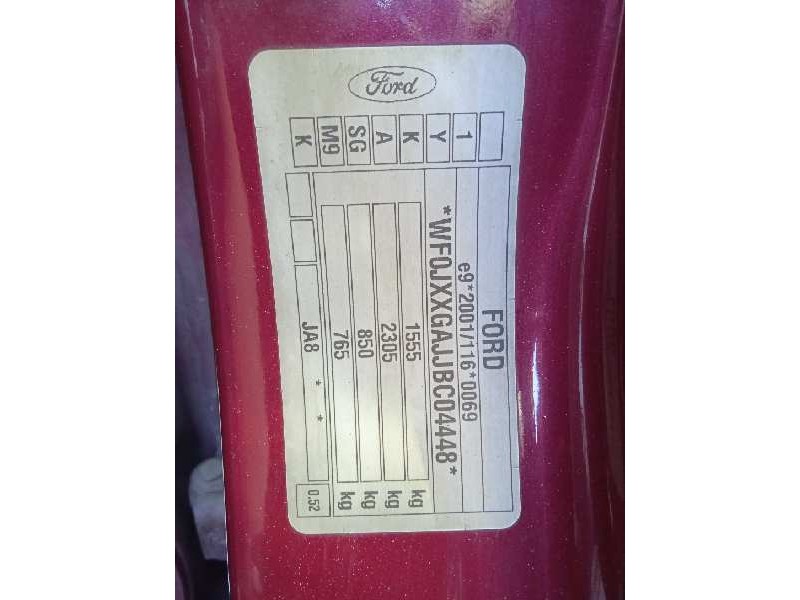 ford fiesta (cb1) del año 2011