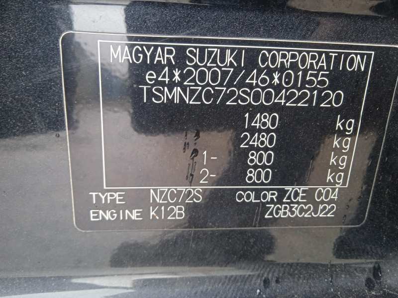 suzuki swift azg (nz) del año 2014