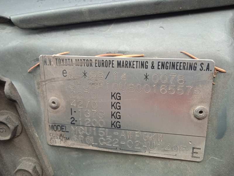 lexus rx300 (mcu15) del año 2000