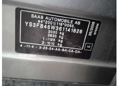 saab 9-3 berlina del año 2006 2