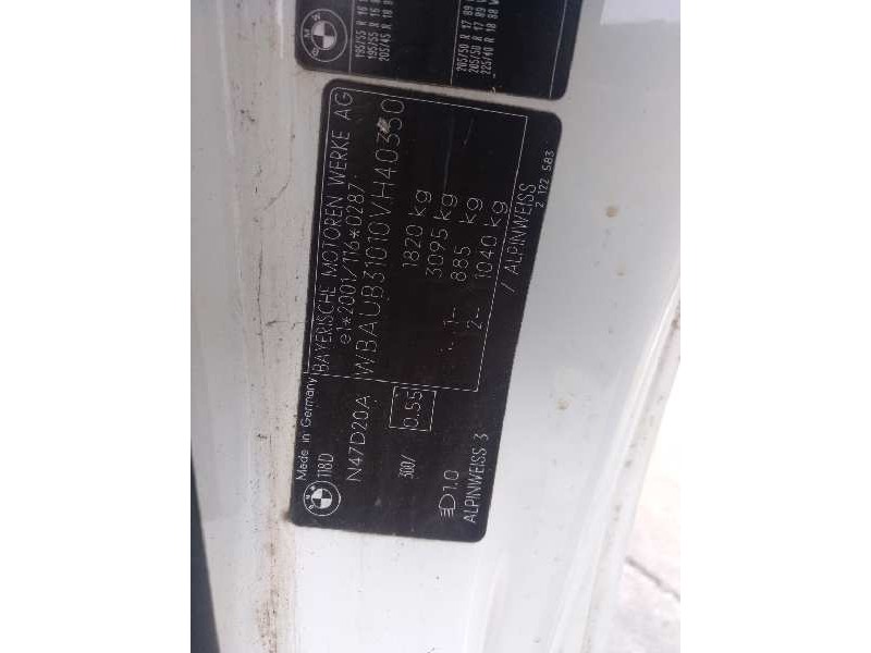 bmw serie 1 berlina (e81/e87) del año 2007