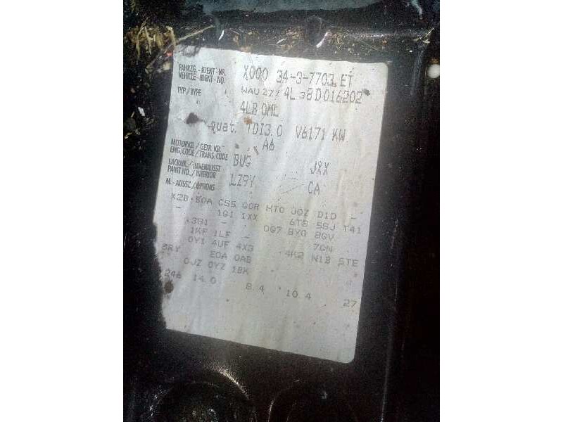 audi q7 (4l) del año 2007