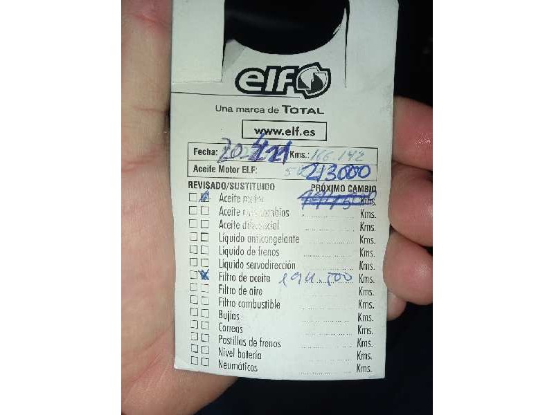 toyota corolla verso (r1) del año 2006