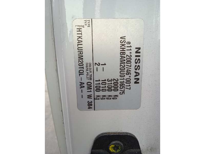 nissan nv 200 (m20) del año 2016