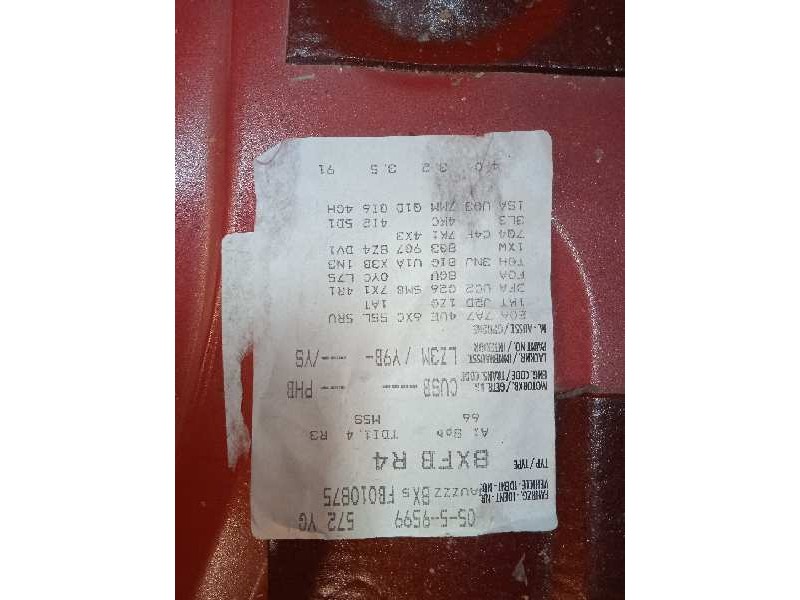 audi a1 sportback (8xf) del año 2015