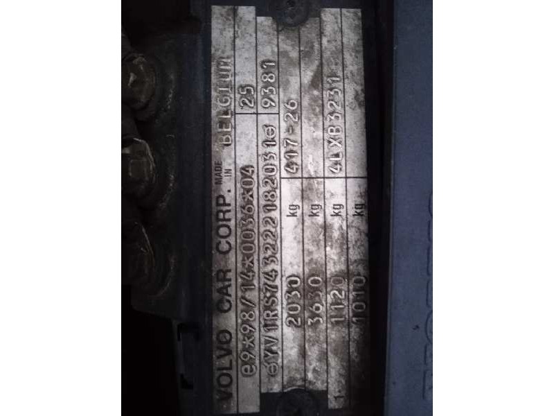 volvo s60 berlina del año 2002