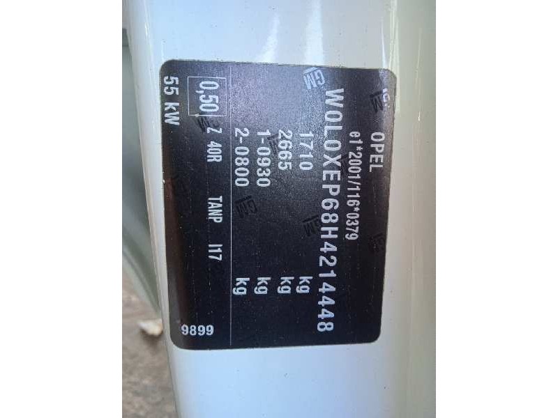 opel corsa e del año 2017