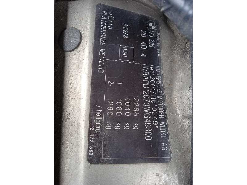 bmw x3 (e83) del año 2007