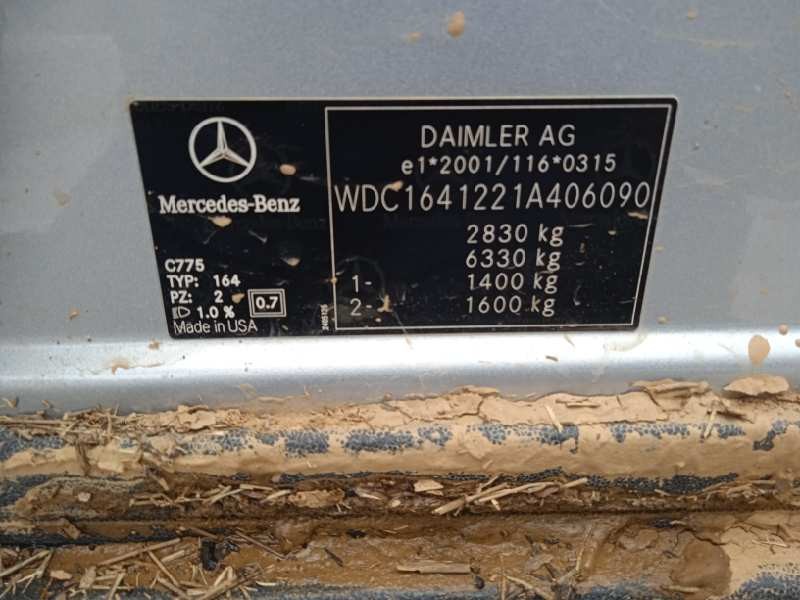 mercedes-benz clase m (w164) del año 2010