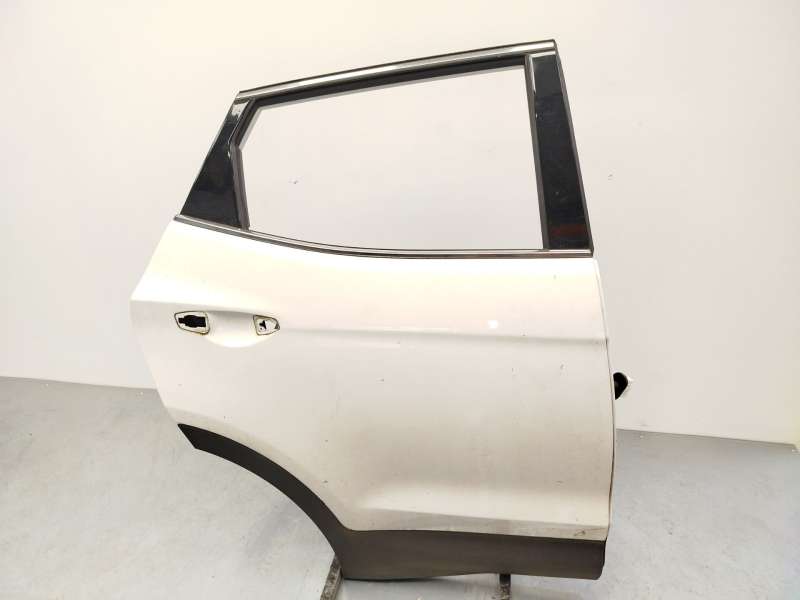 Recambio de puerta trasera derecha para hyundai santa fé iii (dm, dma) 2.2 crdi referencia OEM IAM 770042W000 - Blanco 2