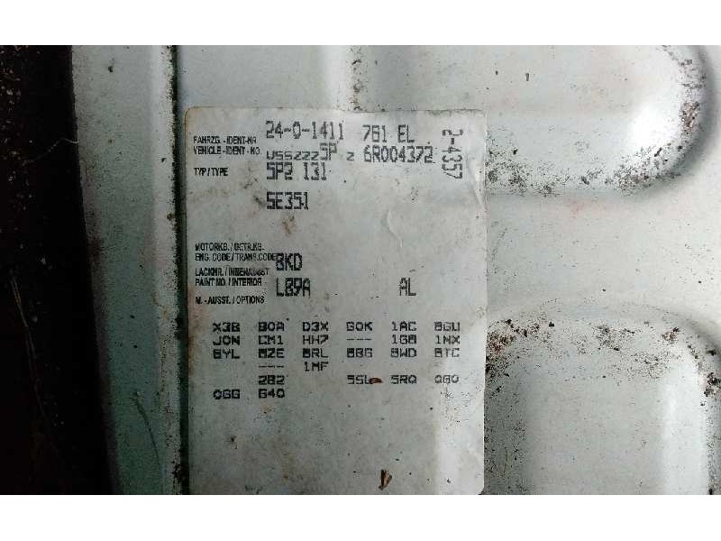 seat toledo (5p2) del año 2005