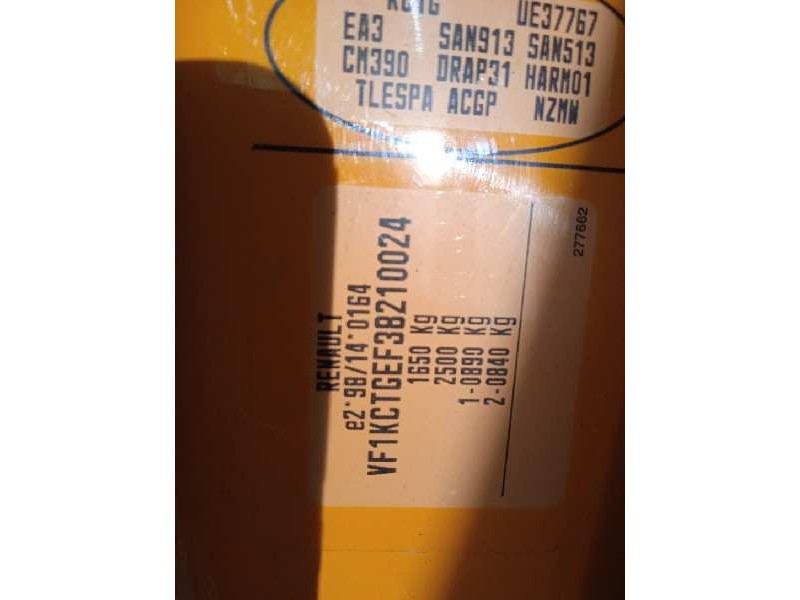 renault kangoo (f/kc0) del año 2007