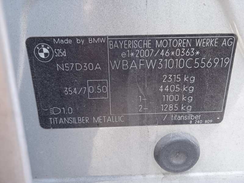 bmw serie 5 lim. (f10) del año 2010