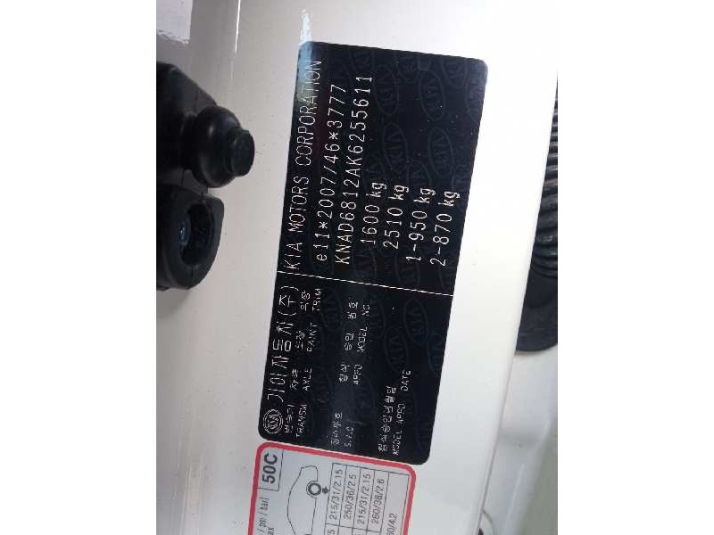 kia stonic (ybcuv) del año 2019