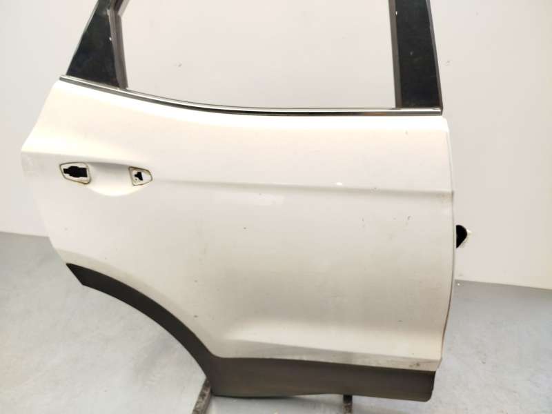 Recambio de puerta trasera derecha para hyundai santa fé iii (dm, dma) 2.2 crdi referencia OEM IAM 770042W000 - Blanco 3