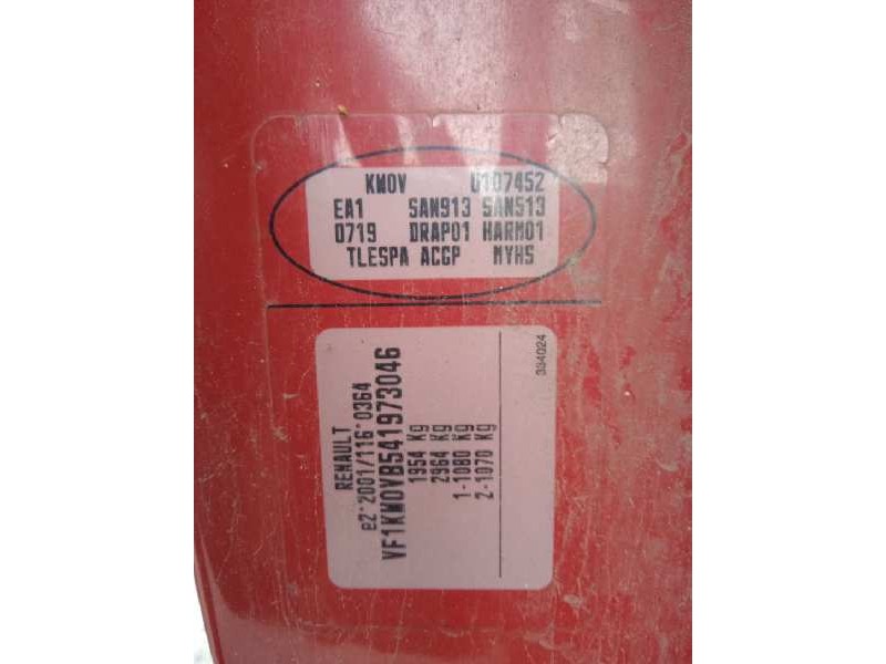 renault kangoo del año 2009