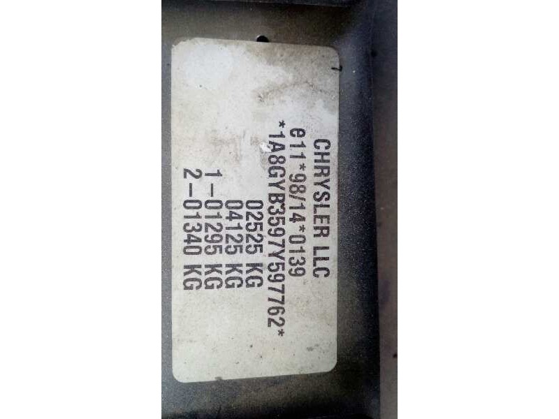 chrysler voyager (rg) del año 2007