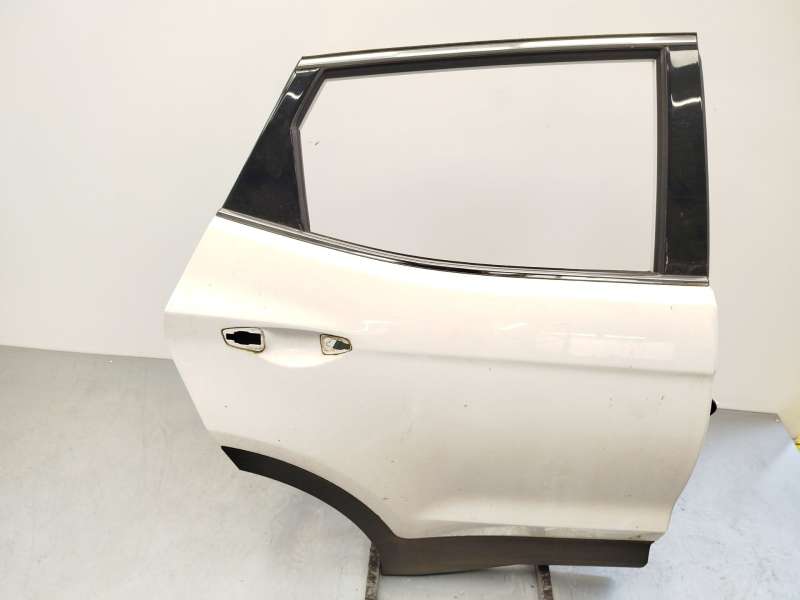 Recambio de puerta trasera derecha para hyundai santa fé iii (dm, dma) 2.2 crdi referencia OEM IAM 770042W000 - Blanco 4