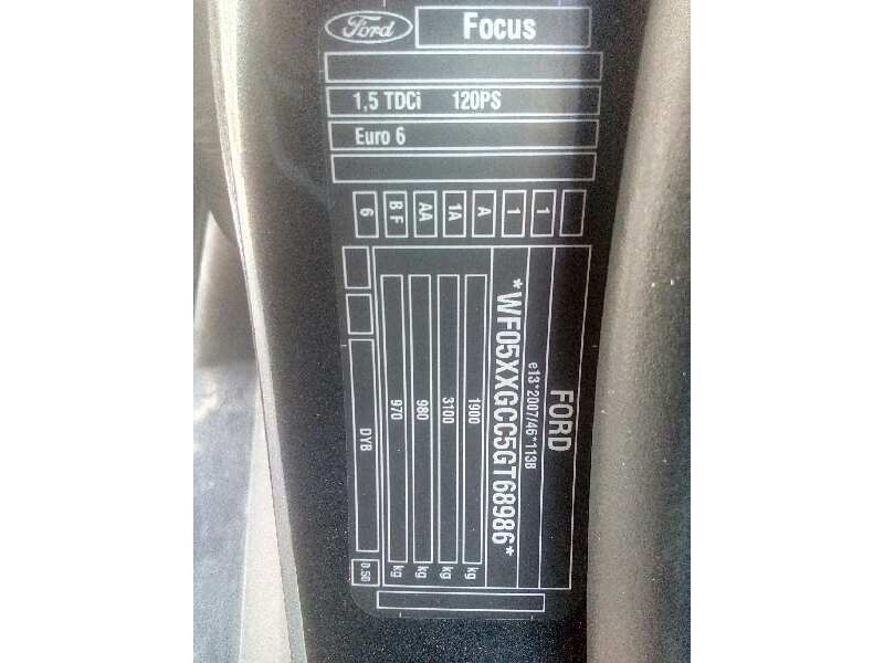 ford focus lim. del año 2017