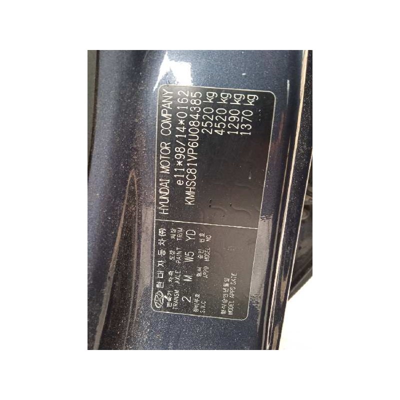 hyundai santa fe (sm) del año 2007