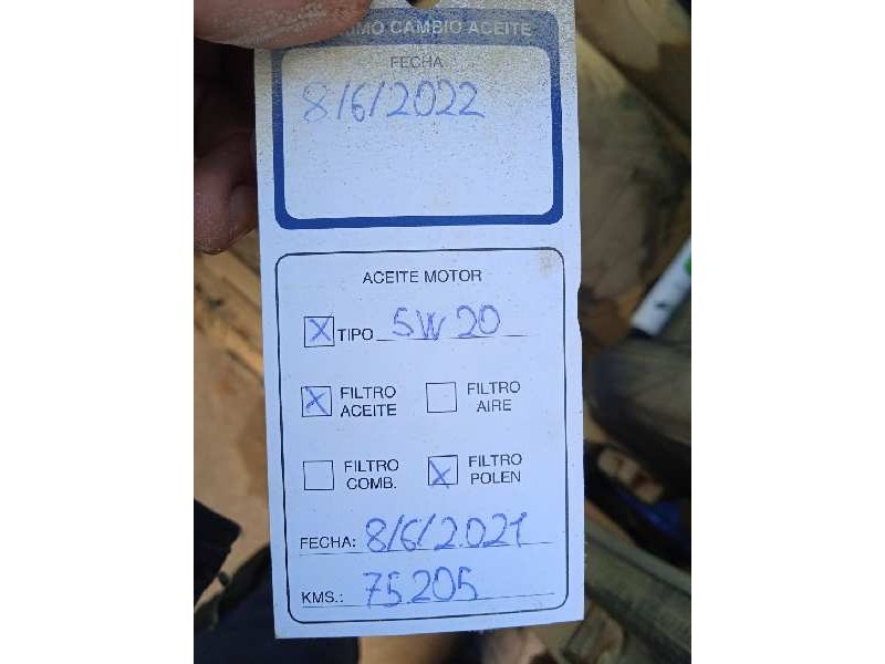 ford fiesta (ccn) del año 2017