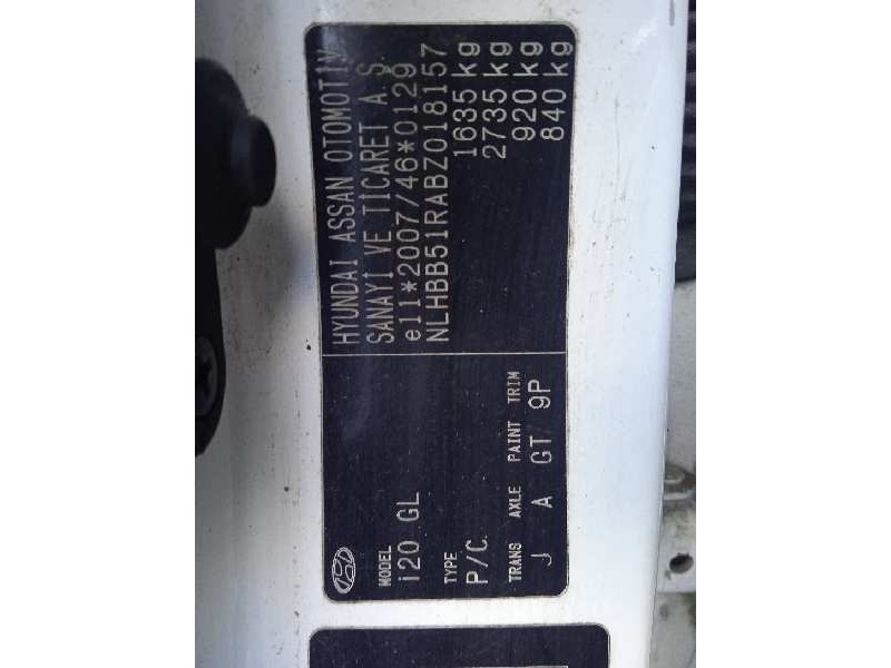 hyundai i20 del año 2010