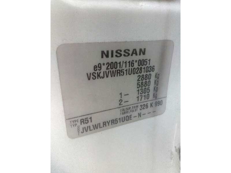 nissan pathfinder (r51) del año 2008