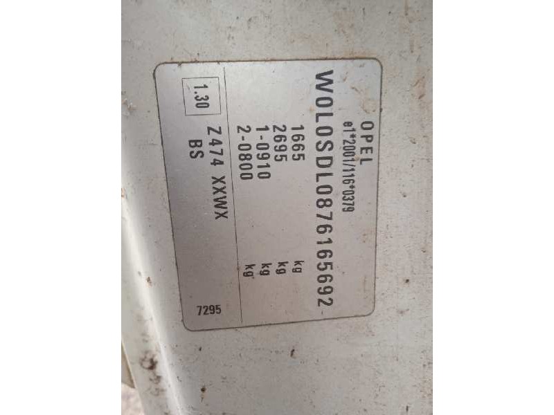 opel corsa d del año 2007