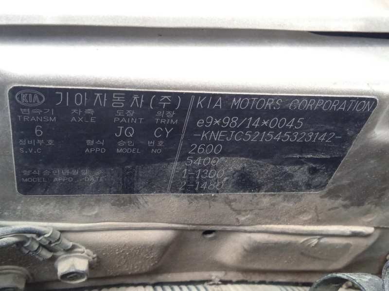 kia sorento del año 2004